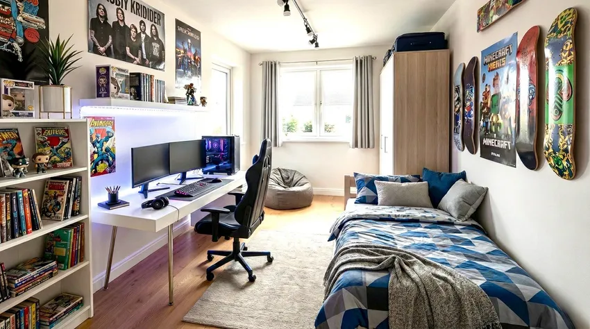 Kinderzimmer 1 visualisiert