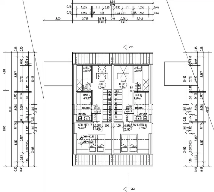 Grundriss Dachgeschoss