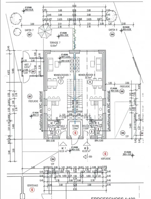 Grundriss Erdgeschoss
