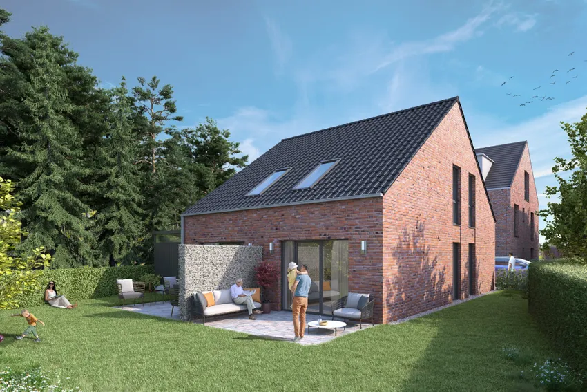 Doppelhaus mit 2 Wohneinheiten