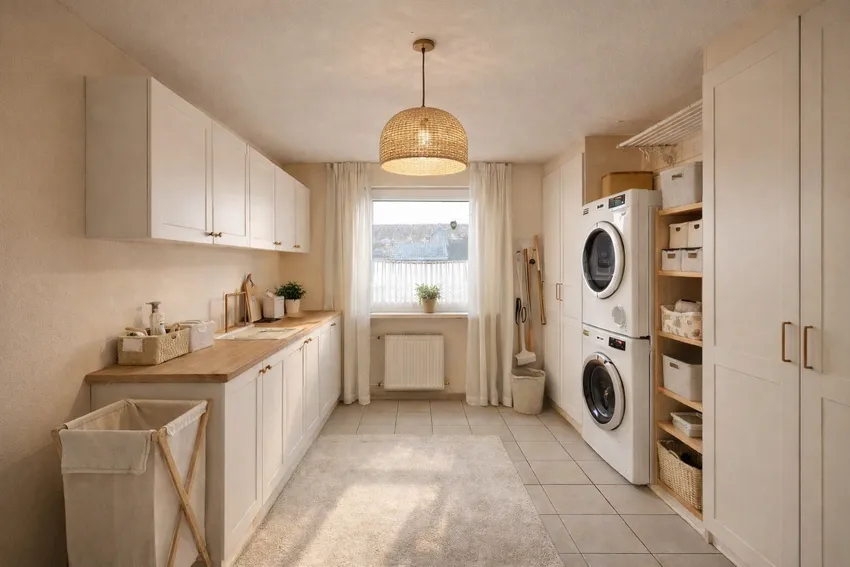 Hauswirtschaftsraum visualisiert