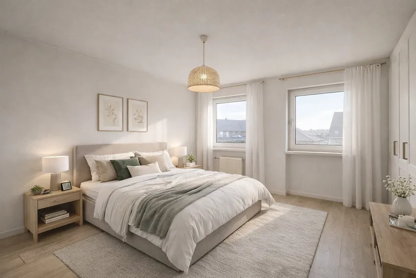 Elternschlafzimmer visualisiert