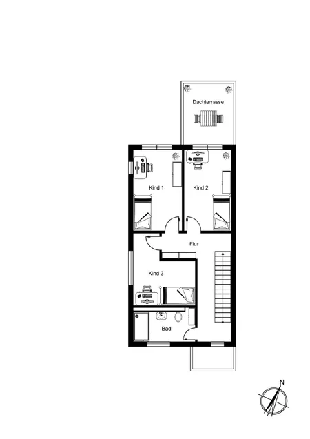 Grundriss 1 OG links