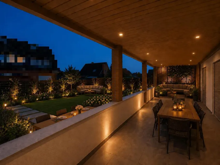 Terrasse visualisiert