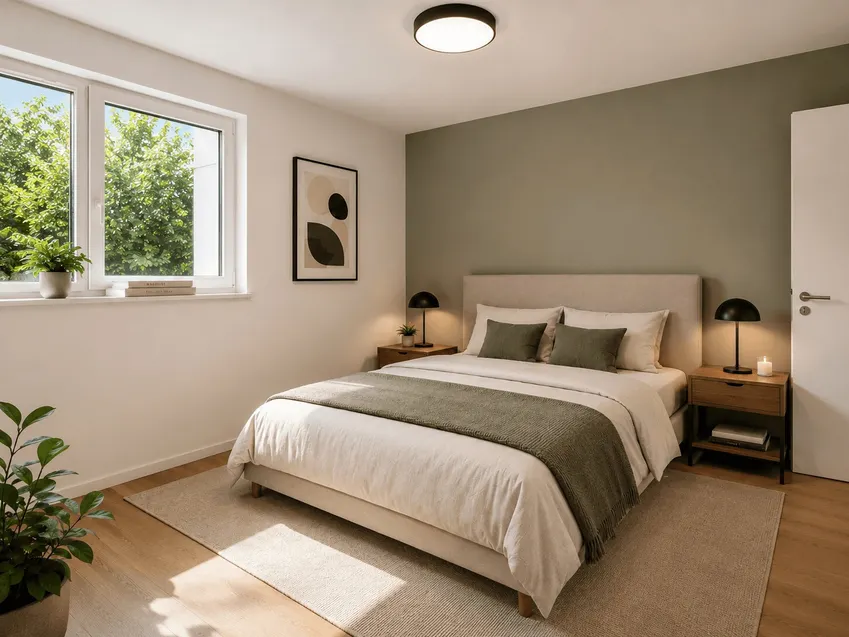Schlafzimmer visualisiert