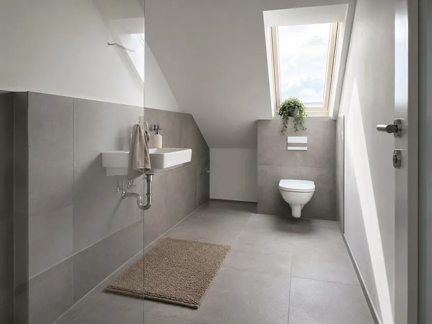 Badezimmer DG visualisiert