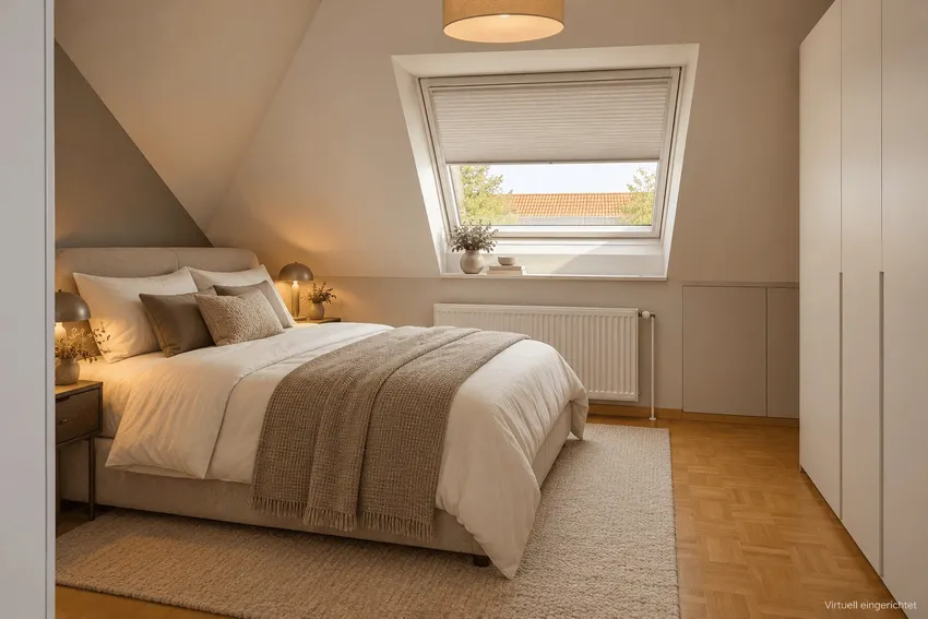 Schlafzimmer visualisiert