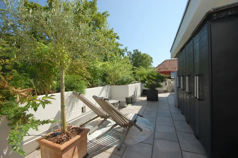Ein Juwel – Luxus-Penthouse in Nymphenburg-Gern mit zusätzlichem Hobbyraum