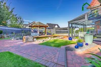Garten Blick Pavillon
