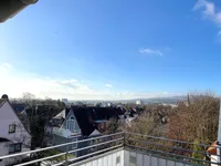 Balkon mit fantastischer Fernsicht.