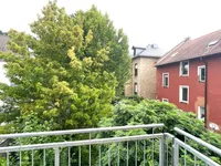 Blick vom Balkon