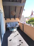 großer Südbalkon
