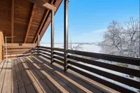 Balkon mit Blick in den Aischgrund