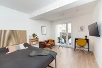 Blick durch ein Apartment