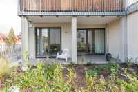 2-Zimmer-Wohnung, Terrasse und Garten