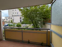 überdachter Südbalkon