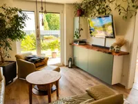 Wohnzimmer mit Terrassenzugang