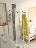 Blick ins Badezimmer