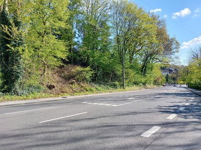 Die Kölner Straße Richtung Zent