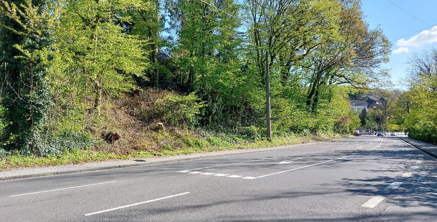 Die Kölner Straße Richtung Zent