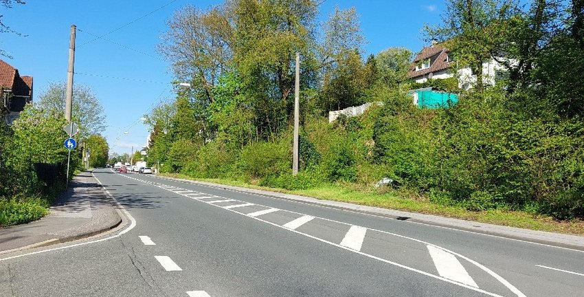 Die Kölner Straße Richtung Schwelm