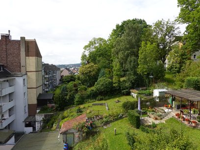 Aussicht aus dem Schlaf-/ und Wohnzimmer