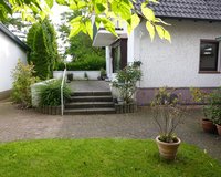 Terrasse mit Gartenzugang