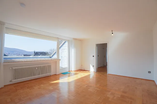 Zugang zur Süd- Loggia