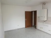 Küche bietet Platz für einen Esstisch