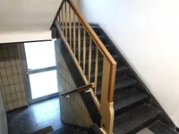 Das gepflegte Treppenhaus