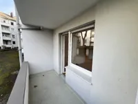 Überdachter Balkon