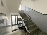 Das gepflegte Treppenhaus