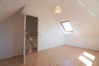 Spitzboden als weiteres Schlafzimmer nutzbar