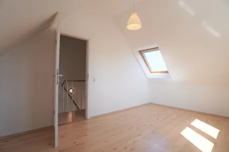 Spitzboden als weiteres Schlafzimmer nutzbar