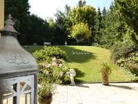 Gartenansicht von der Terrasse