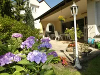 Hauptterrasse vom Garten