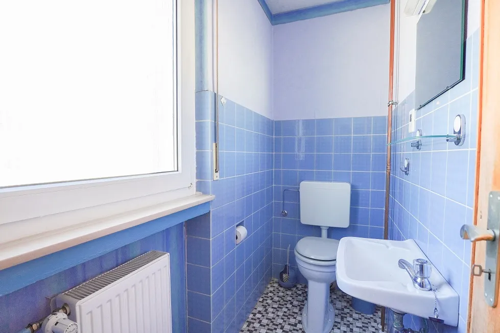 Das Gäste-WC im EG