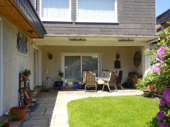 Überdachte Terrasse