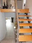 Treppenhaus mit Halbetage