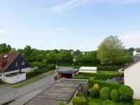 Schöne Aussicht von der Loggia