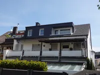 Balkonansicht auf der Hausrückseite