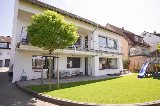 Rückansicht mit Blick auf Ihren Balkon