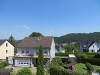 Ausblick vom Balkon