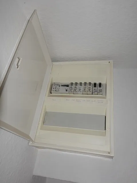Modernisierte Wohnungselektrik