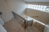 Das gepflegte Treppenhaus