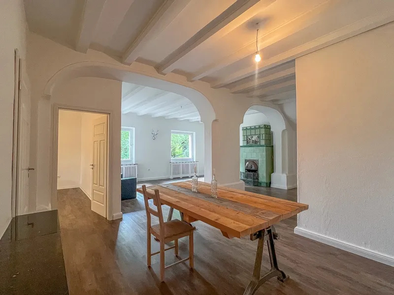 Wohn-  und  Esszimmer Wohnung 2