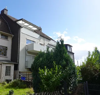 Hausrückseite