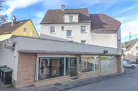 Erdgeschoss-Anbau mit Gewerbefläche