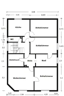 Grundriss OG