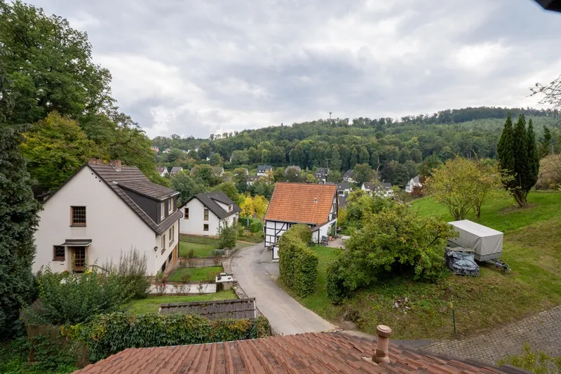 Ausblick aus dem Dachgeschoss